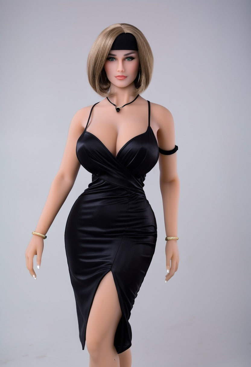 ToyFather Charlotte 158cm Silicone Realistic Sex Doll – Blonde Hair, Fair Skin
