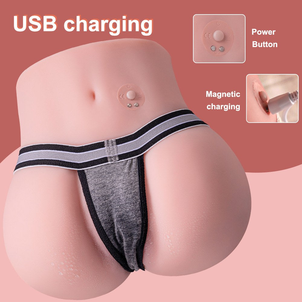 Roberta Vibrating Butt Torso | ToyFather
