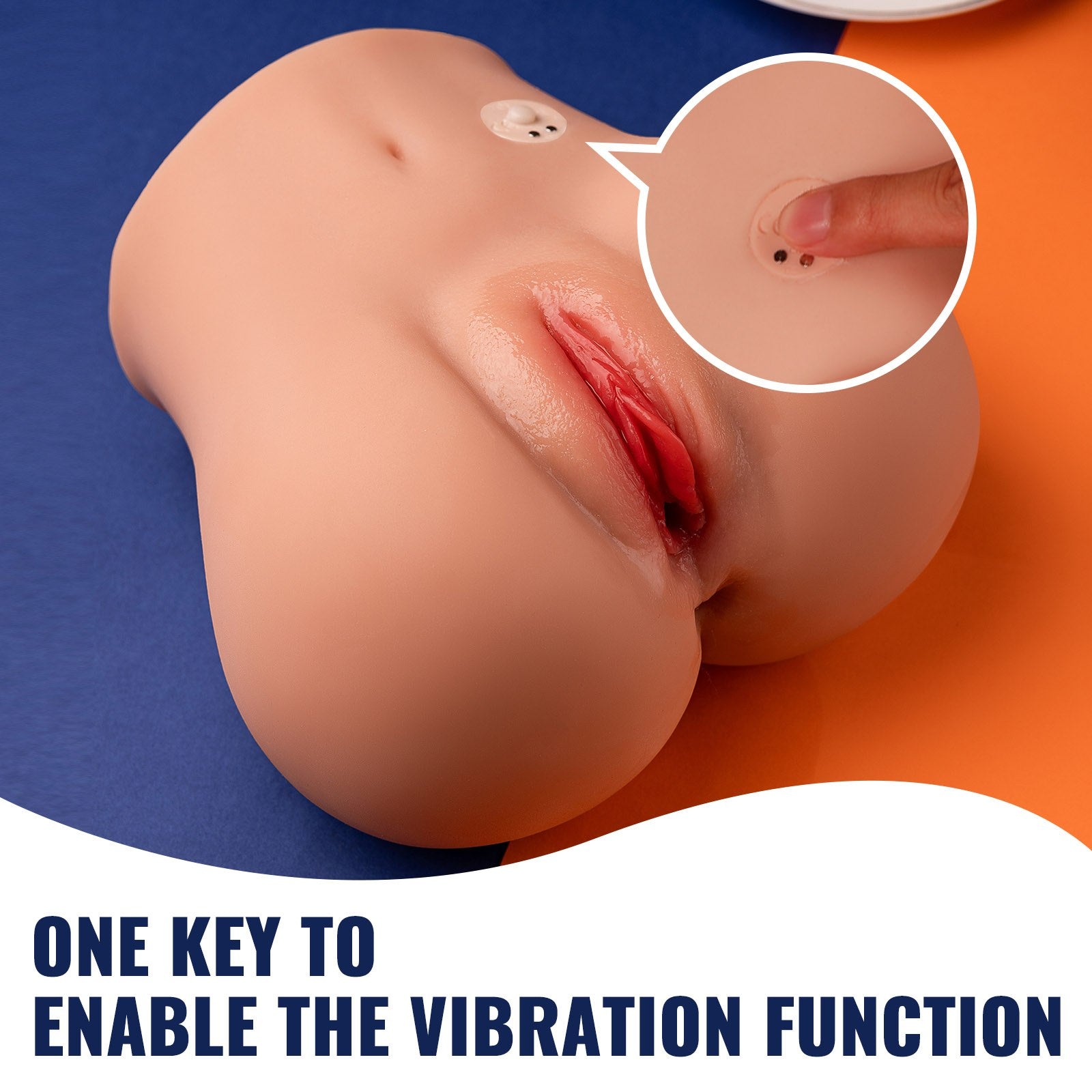 Roberta Vibrating Butt Torso | ToyFather