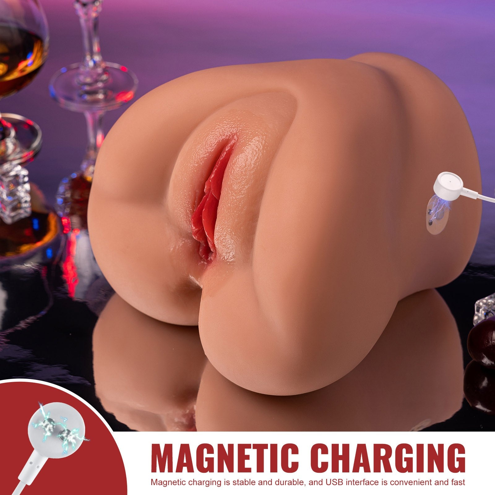 Rae Vibrating Butt Torso | ToyFather