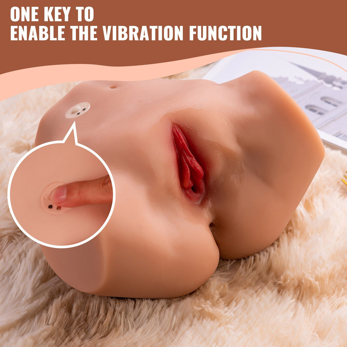 Tracy Vibrating Butt Torso | ToyFather