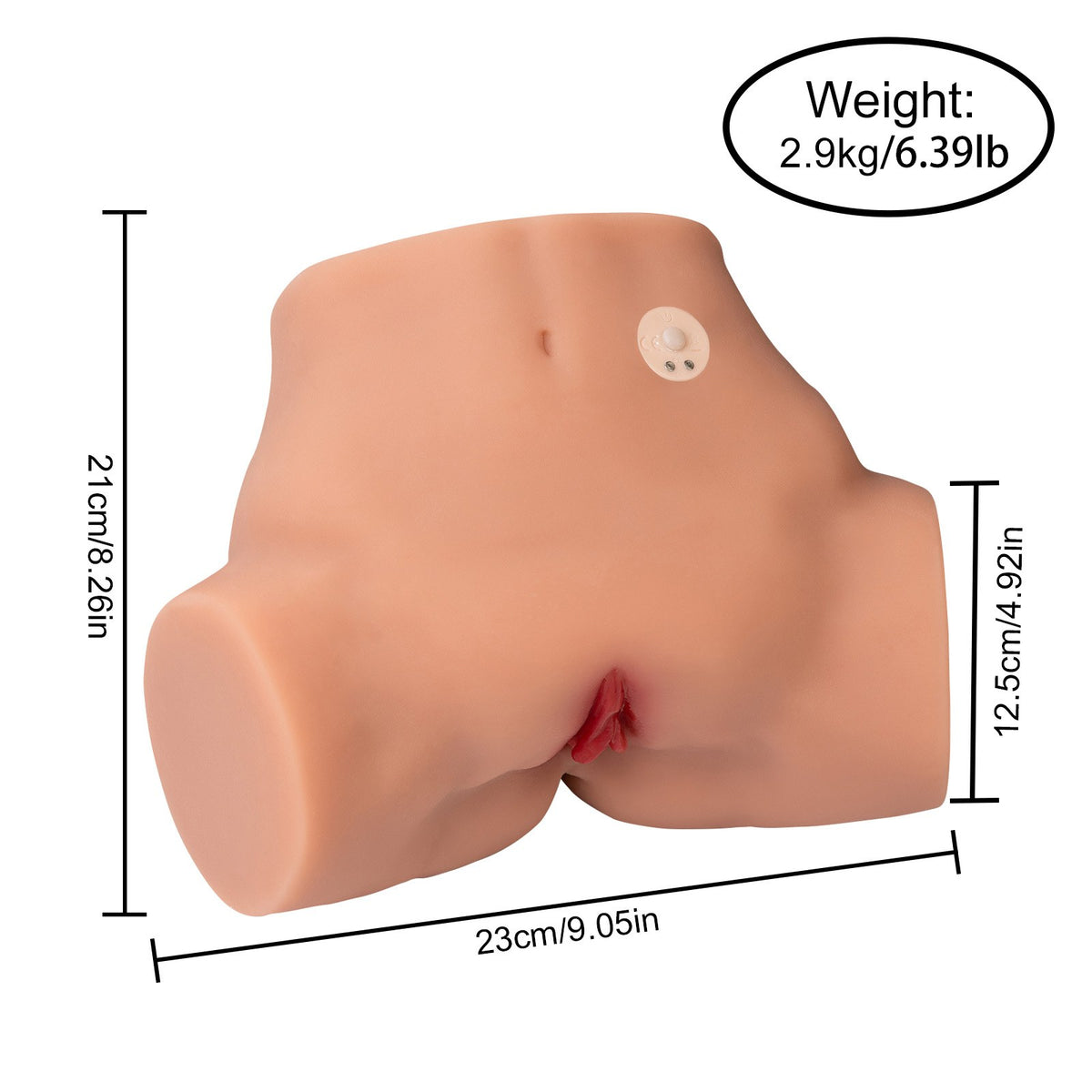 Tracy Vibrating Butt Torso | ToyFather