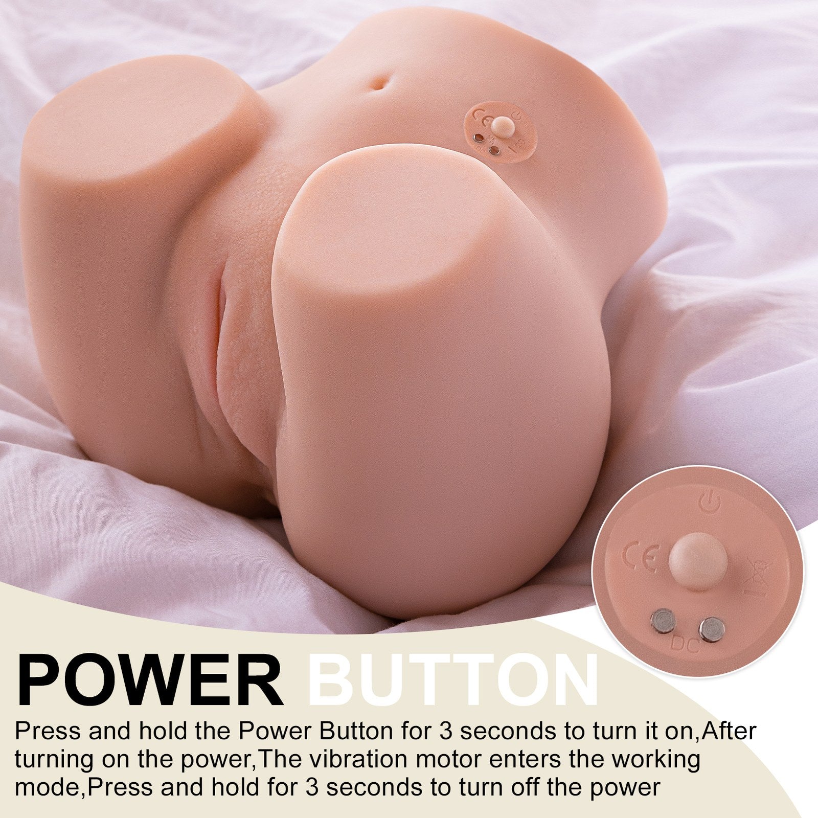 Connie Vibrating Butt Torso | ToyFather