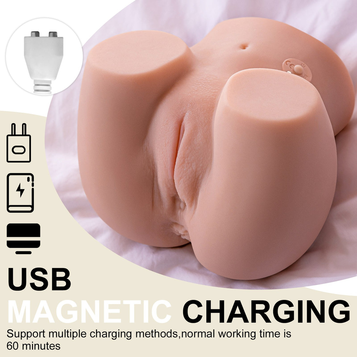 Connie Vibrating Butt Torso | ToyFather