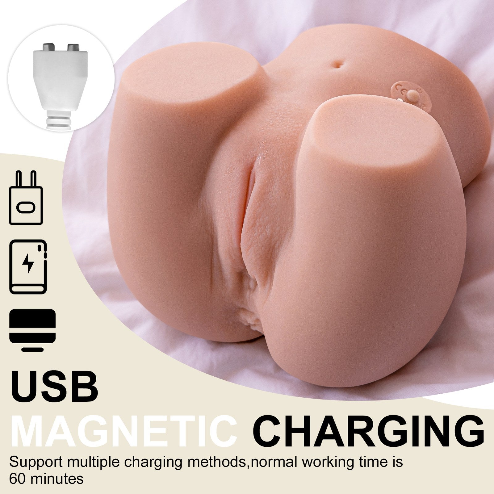 Connie Vibrating Butt Torso | ToyFather