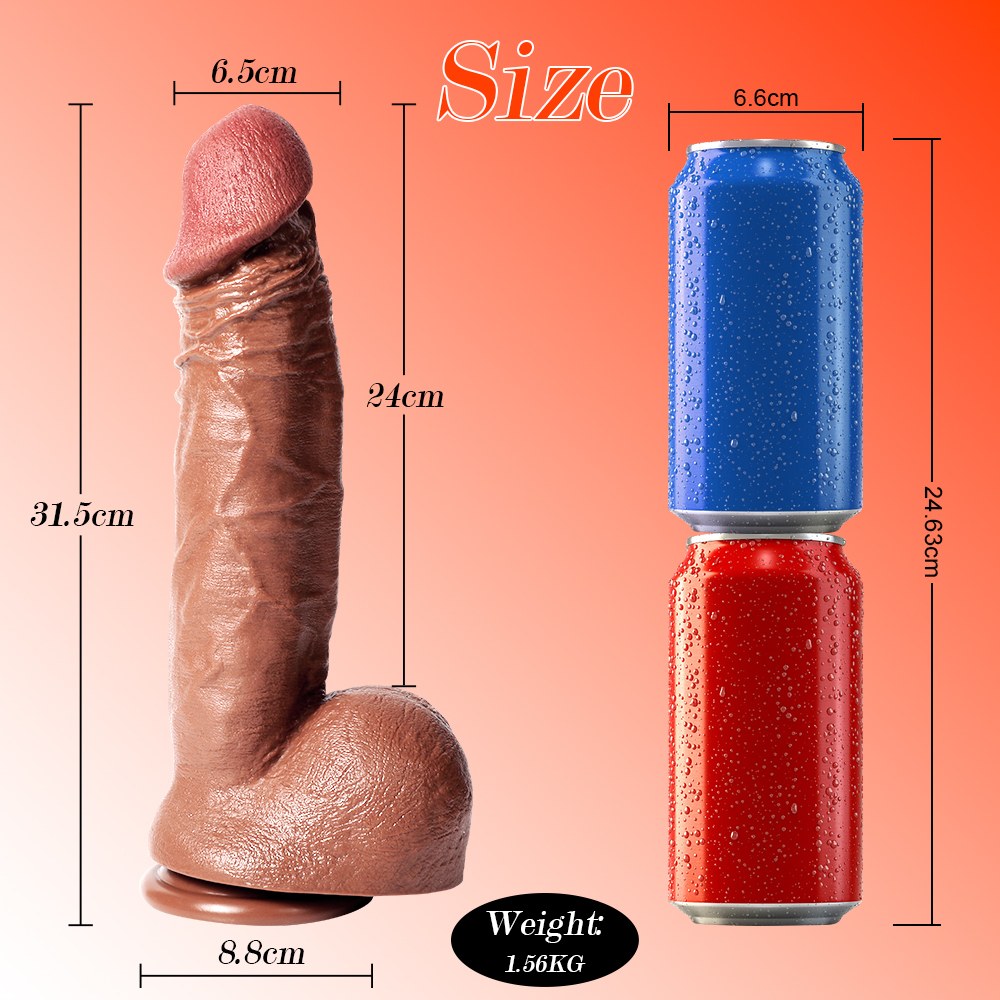 Cornell Realistic Dildo with Balls | ToyFather