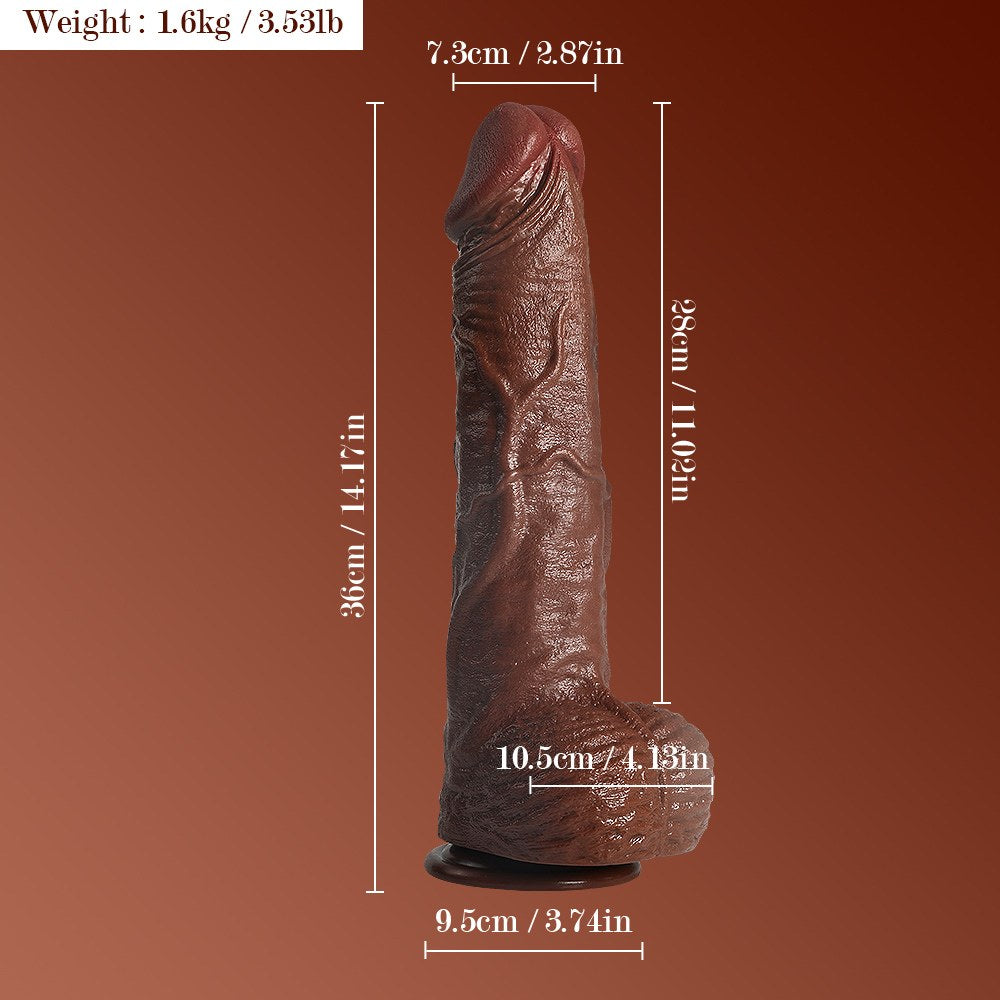 Raoul Thick Realistic Dildo | ToyFather