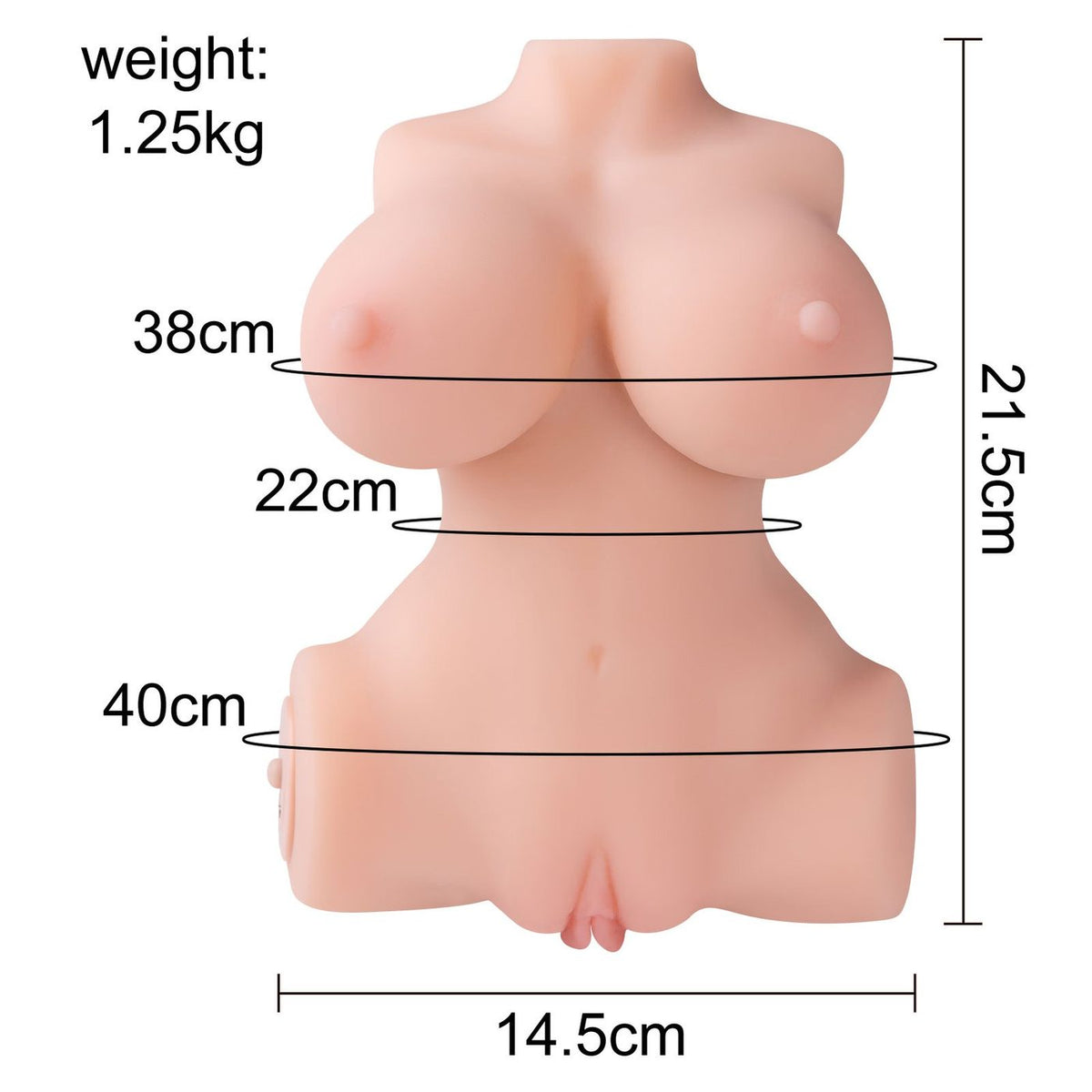 Elu Mini Vibrating Torso | ToyFather