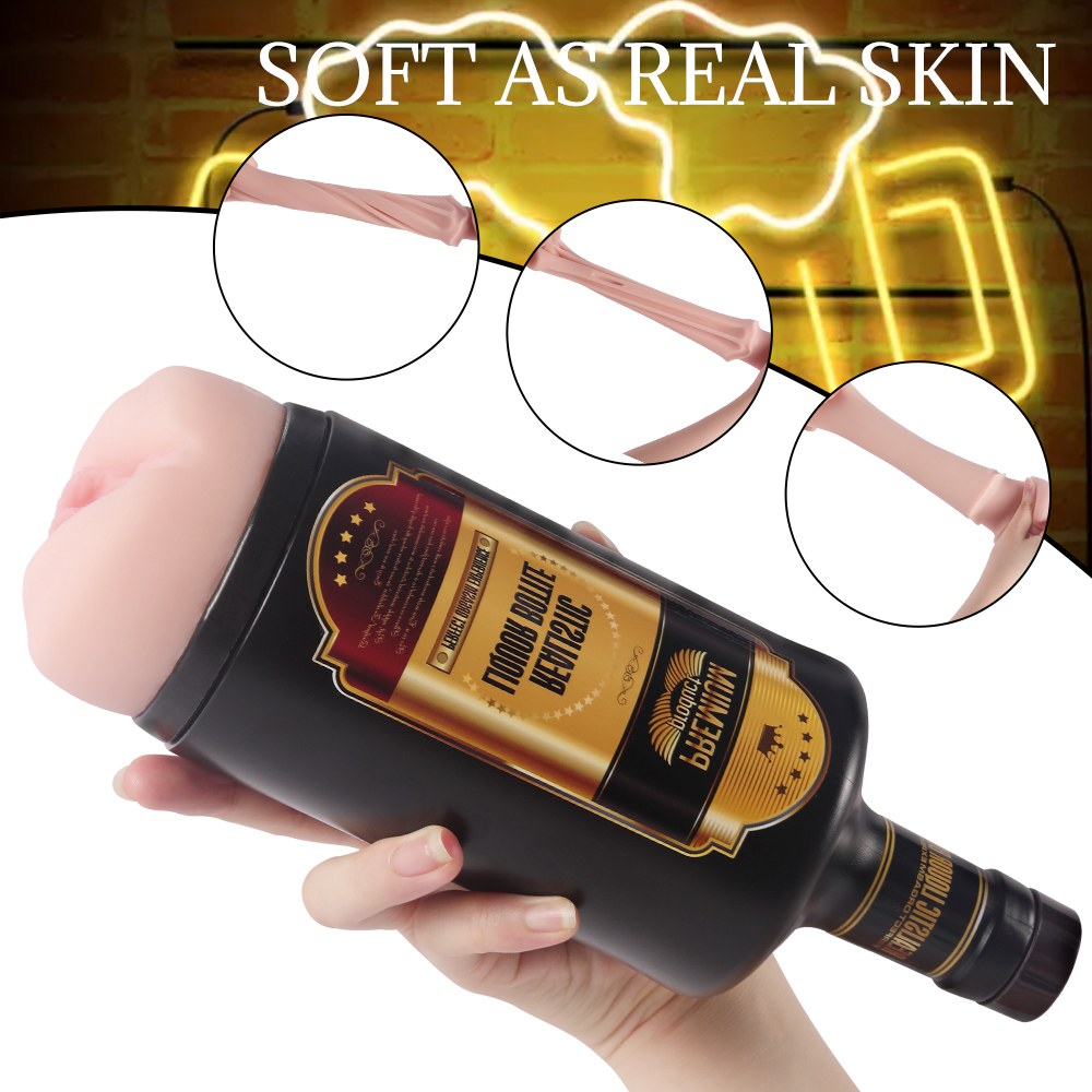 Lila Disguised Liquor Bottle Stroker | ToyFather