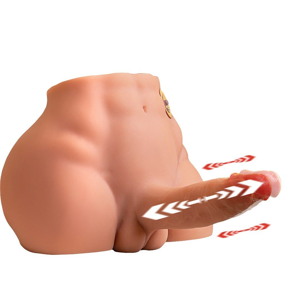 Peel 3D-Textured Pulsing Male Torso | ToyFather