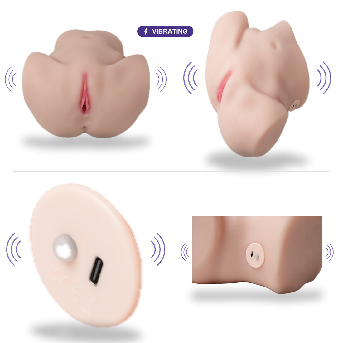 ToyFather Vera: 15LB Vibrating & Sucking Ass Sex Doll, Automatic Male Masturbator